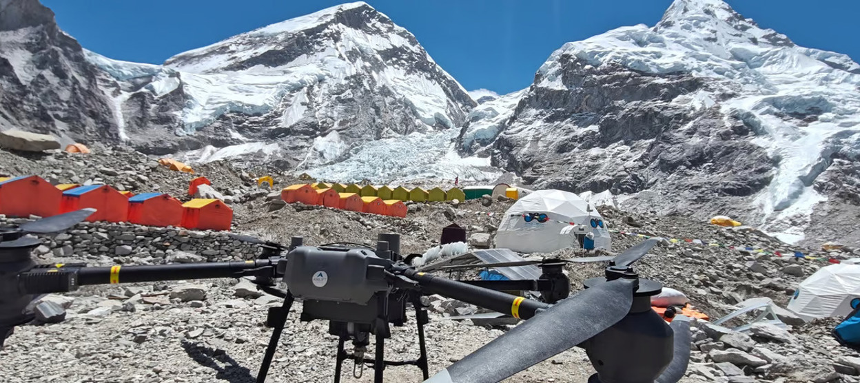 Airlift Technology’s Innovative Drone Solutions Transform Mount Everest Expeditions: Safety, Logistics, Rescue, & Waste Management