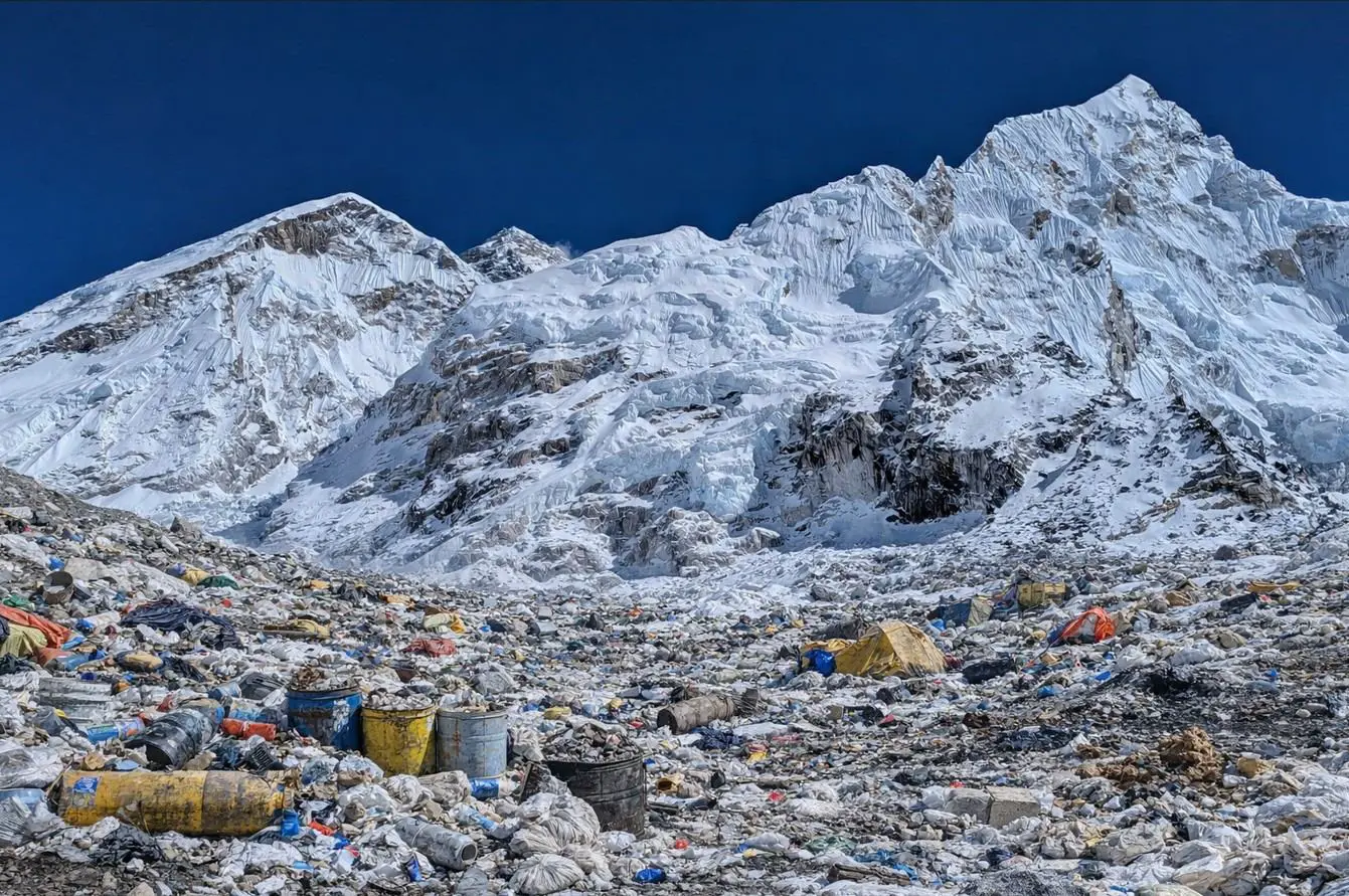 What Types of Waste Are Found on Everest?