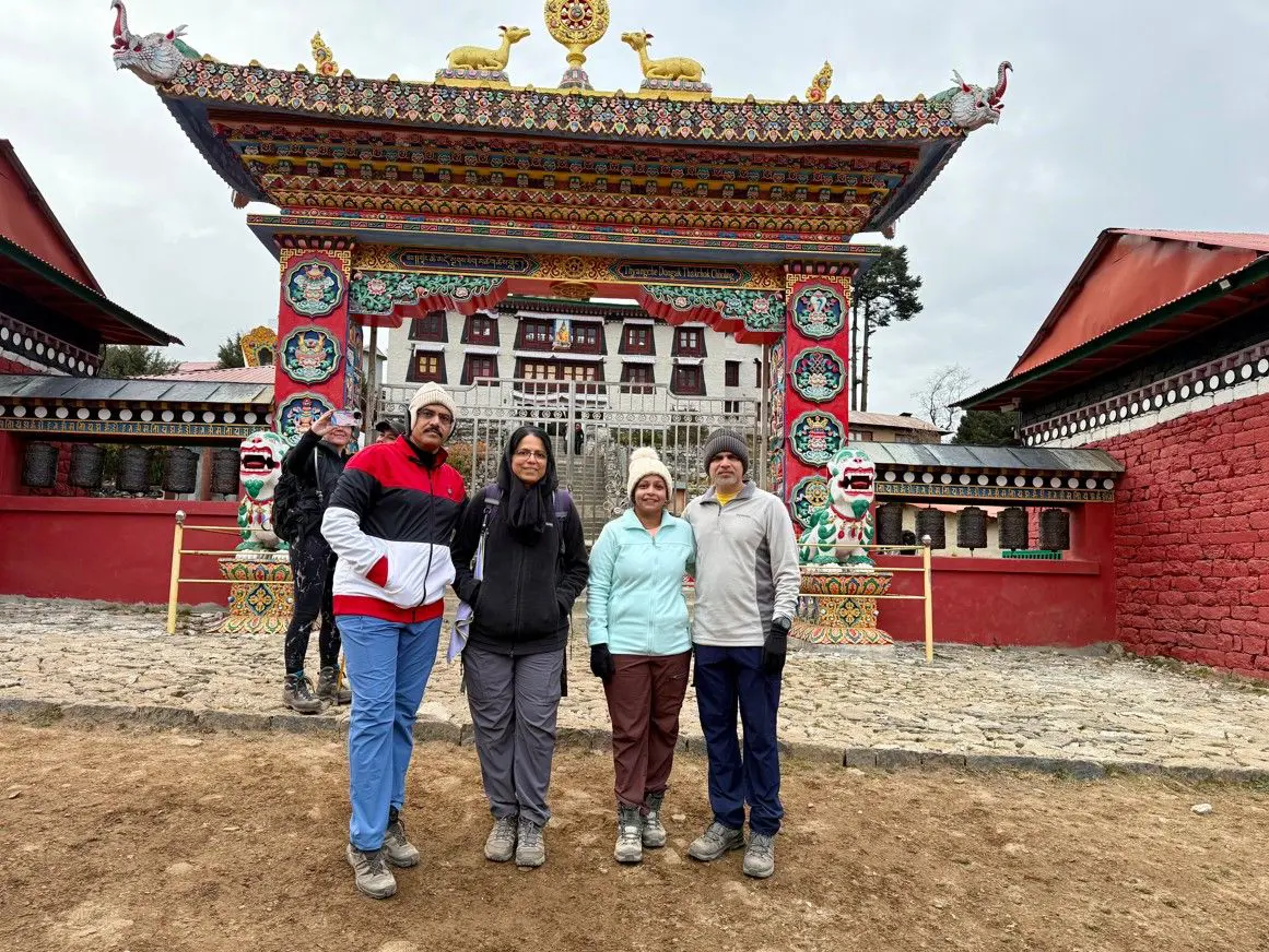 Trekking To Tengboche Monastery