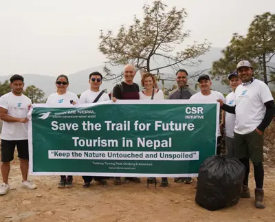 Trek Me Nepal CSR Initiative: Save the Trail for Future Tourism in Nepal