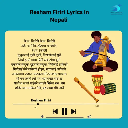 Lyrics of Resham Firiri