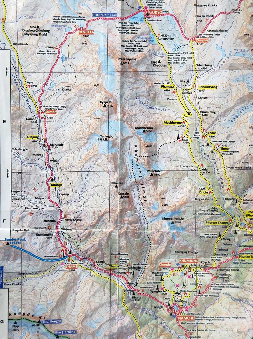 Sunder Peak Map