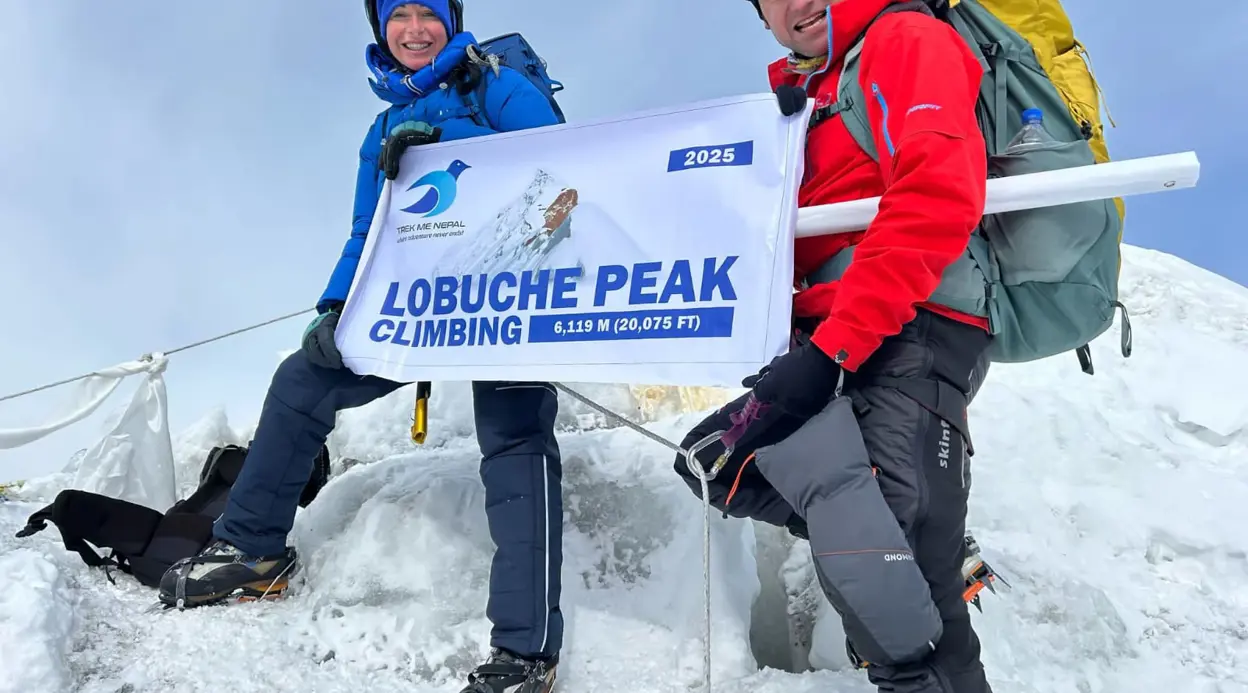 Lobuche Peak Climbing with Gokyo Lakes and EBC Trek-19 Days