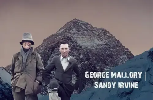 George Mallory and Sandy Irvine