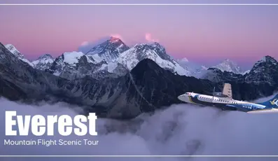 Everest Mountain Flight Scenic Tour From Kathmandu : Breathtaking Views of the Himalayas