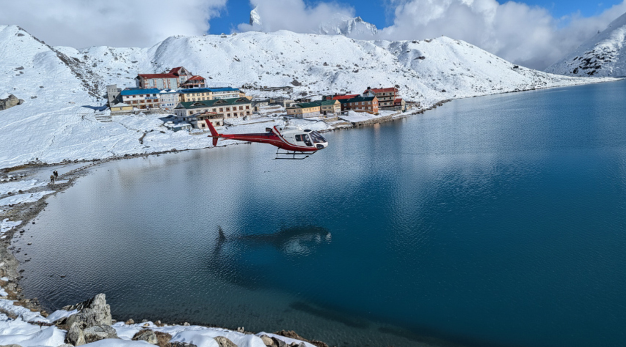 Everest Base Camp Helicopter Tour with Landing at Gokyo Lake Everest Base Camp Helicopter Tour with Landing at Gokyo Lake