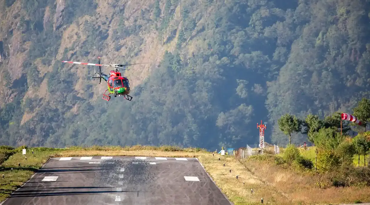 Everest Base Camp Helicopter Tour with Landing at Gokyo Lake 