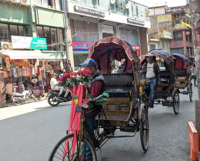 Rickshaw Ride in Thamel Bazaar : A Cultural Journey Through Kathmandu’s Hidden Streets Local Markets and Living Culture