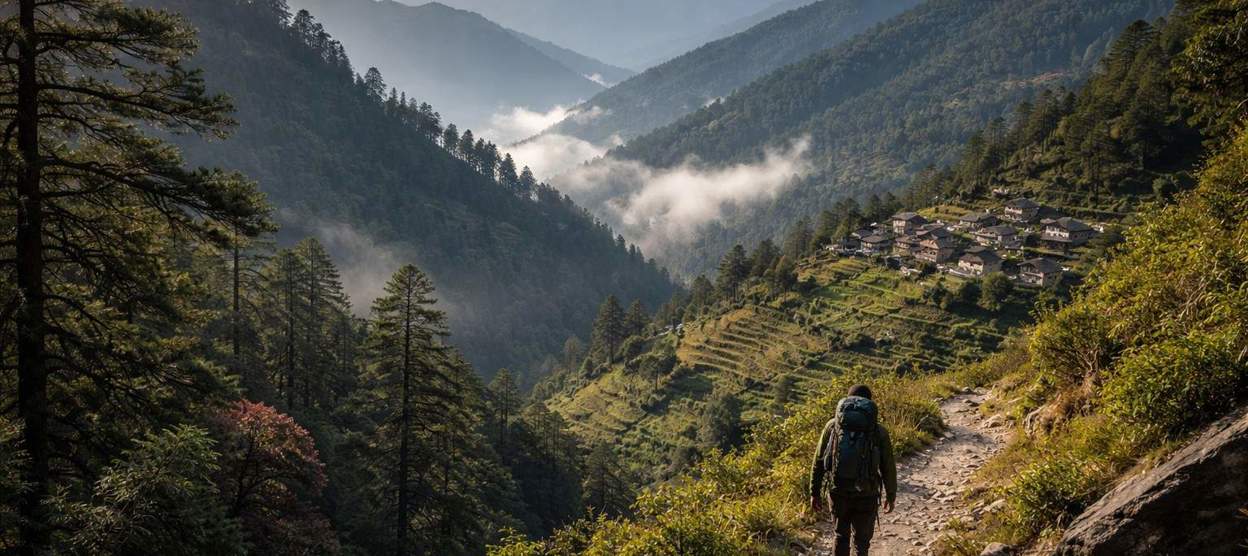 Guerrilla (Gorilla) Trekking Trail in Nepal : A Historic Journey Through the Maoist Insurgency Era