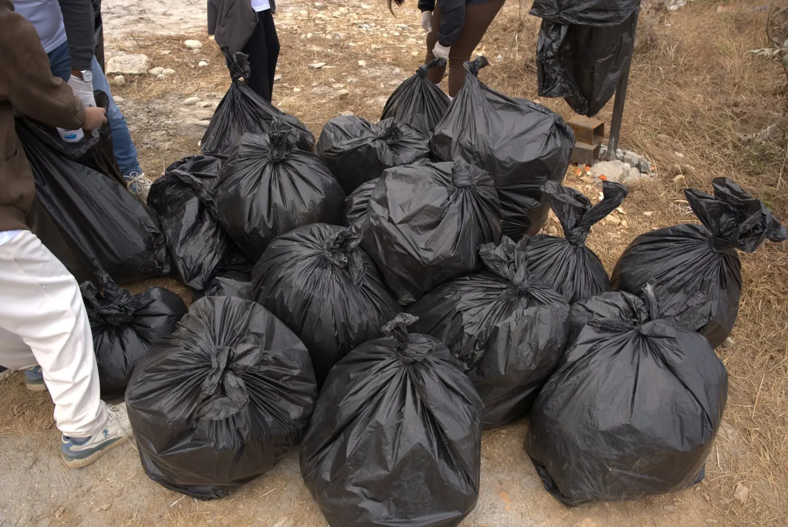 Waste collected during the CSR Initiative at Champadevi