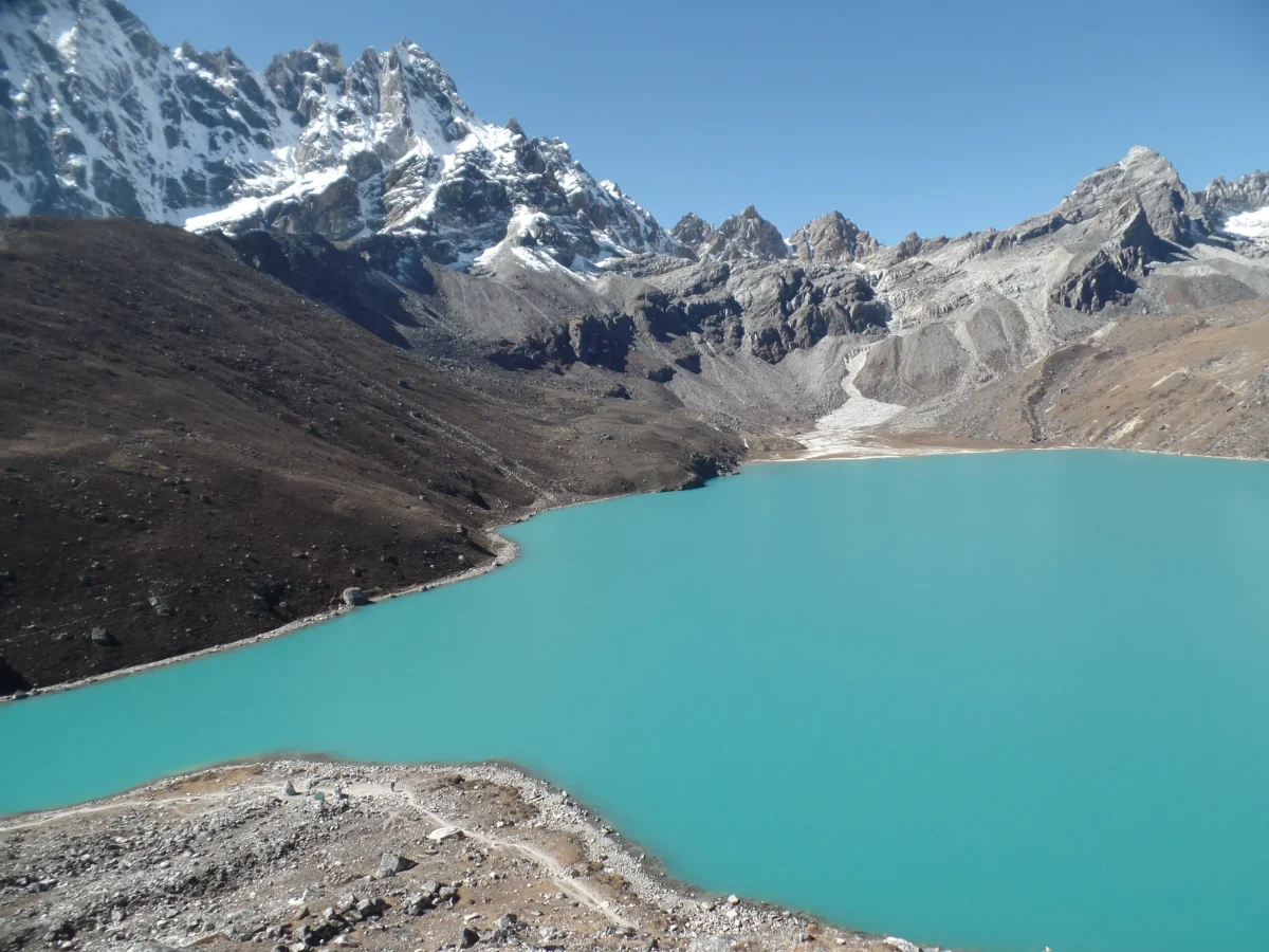 Gokyo Lakes and Gokyo Ri Trek is a magnificent 13-day journey that offers breathtaking views of Mt. Everest and other Himalayan peaks.