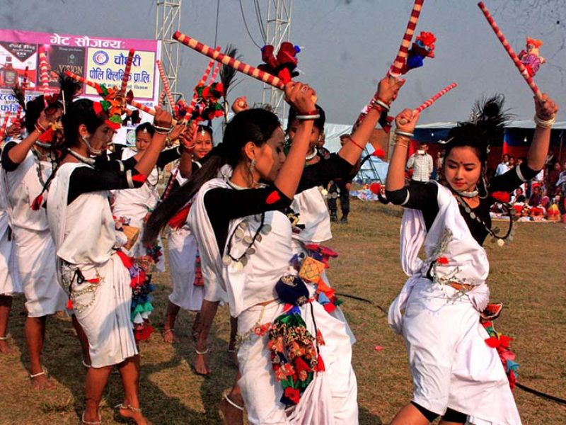 tharu dance