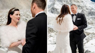 The Couple Who Got Married At The Top Of Mount Everest After Hiking