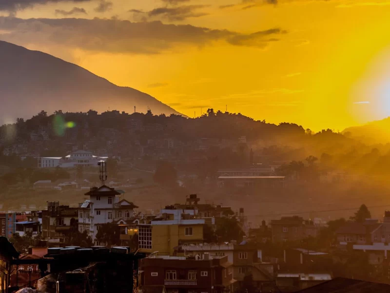 Sunrise from Kritipur