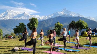 Yoga retreats in nepal