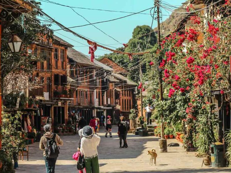 Shopping in Bandipur Bazaar