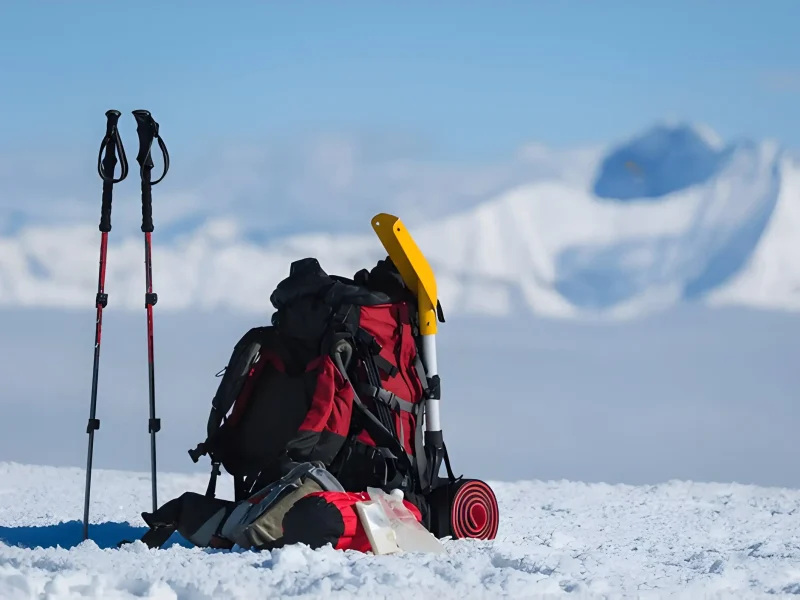 backpack in trekking